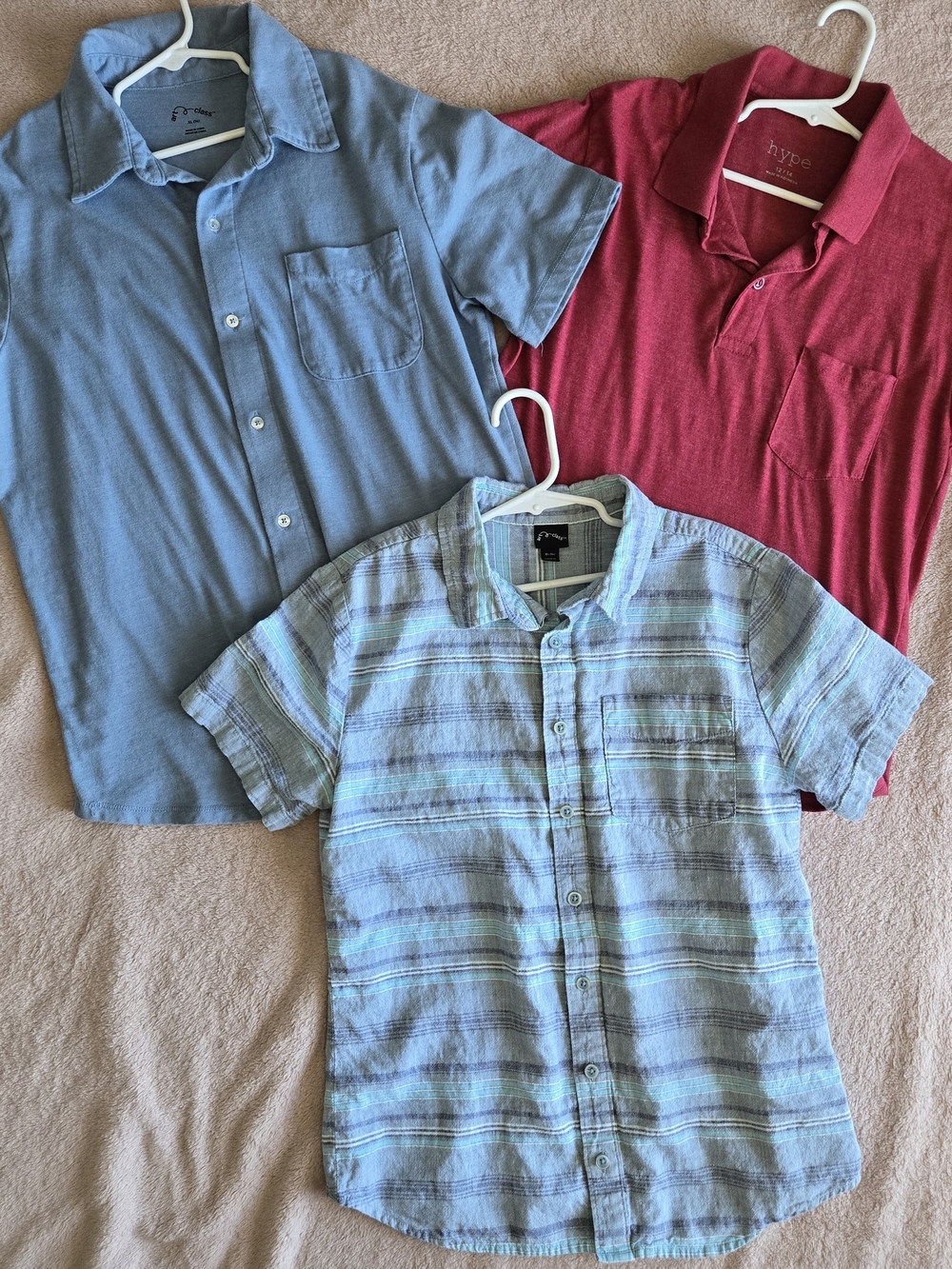 Lot of Boys Short-sleeved Shirts